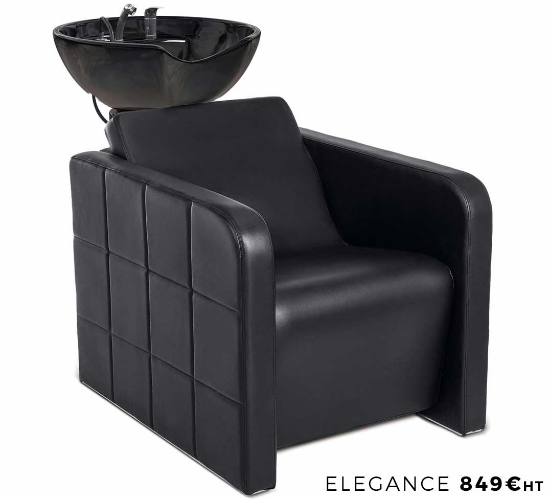 Élégance Quadri Bac à shampoing