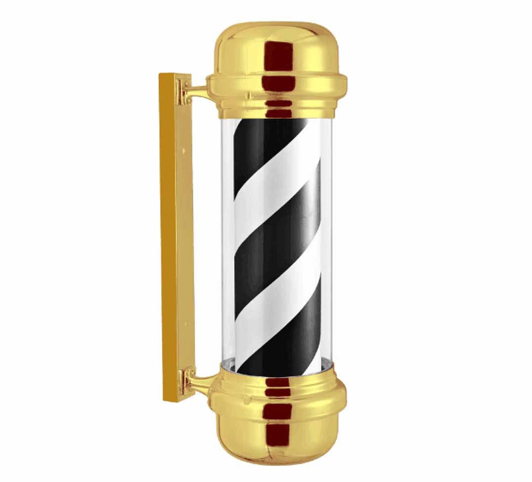 Dallas Gold - Enseigne barbier